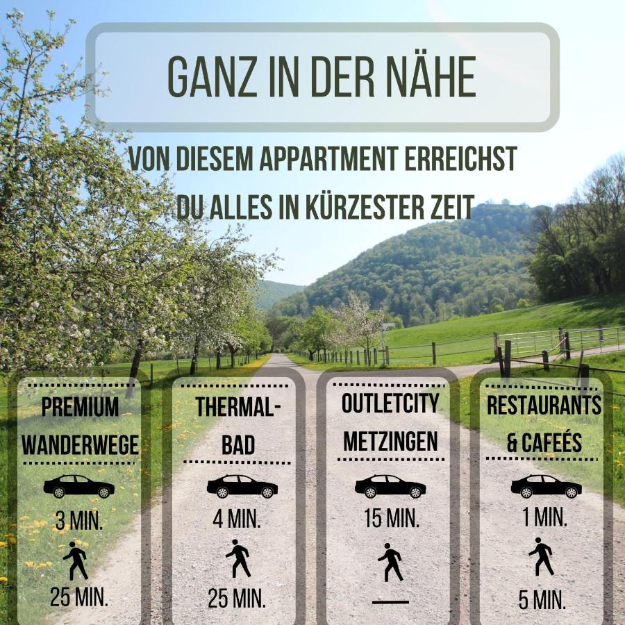 Moderne, Helle 1 Zimmer-Wohnung In Citylage باد أوراش المظهر الخارجي الصورة